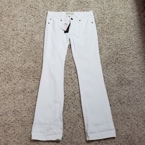 Banana Republic white bootcut fit jeans size 0P